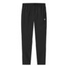 Sportliche lange Hose mit Logo-Muster, locker sitzend, schwarz
