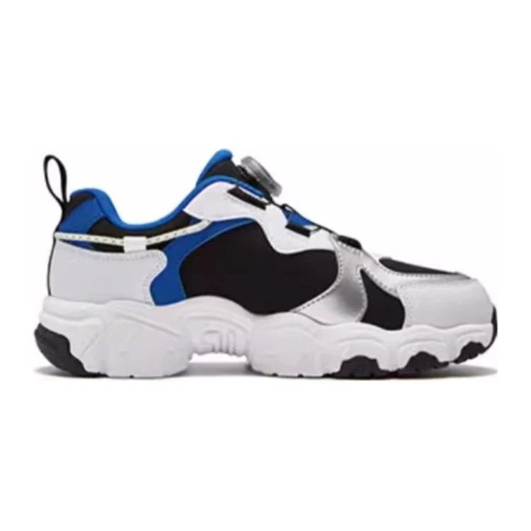 Sportliche Laufschuhe „Weiß Blau Schwarz“