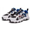Sportliche Laufschuhe „Weiß Blau Schwarz“