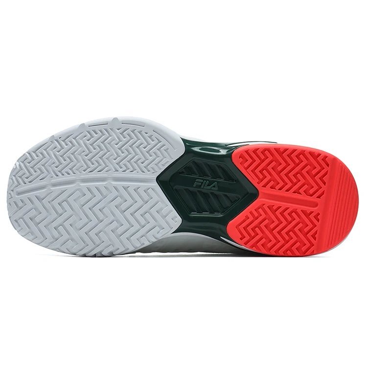 Sportliche Low-Top-Schuhe „Weiß Grün“