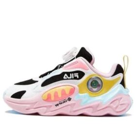 Sportschuhe „Weiß Rosa Schwarz“
