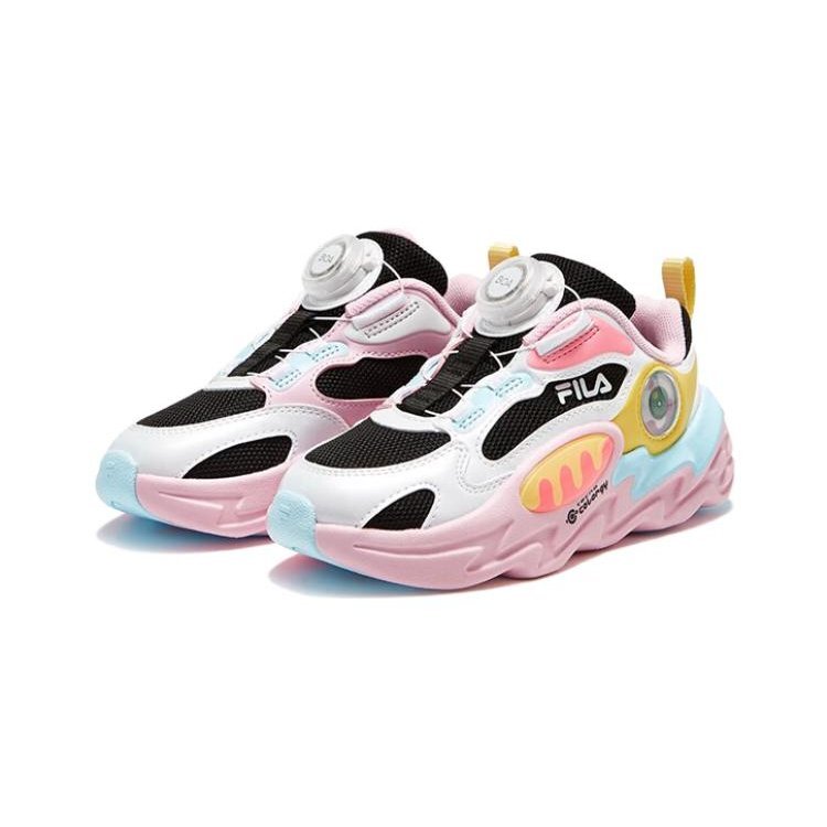 Sportschuhe „Weiß Rosa Schwarz“