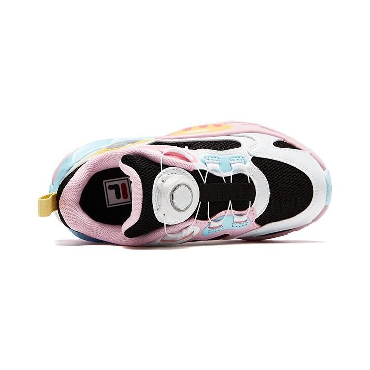 Sportschuhe „Weiß Rosa Schwarz“