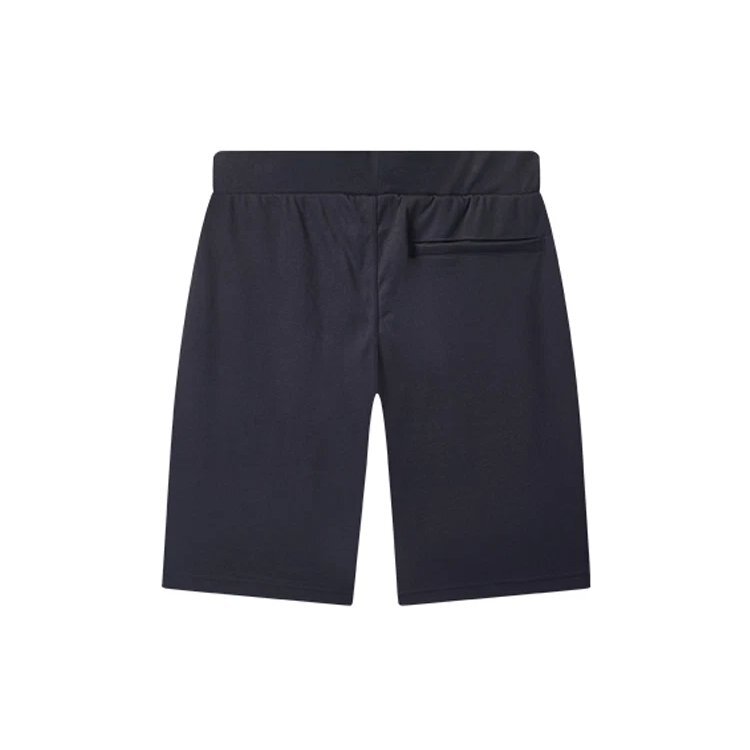 Sportshorts mit Logo-Alphabet-Aufdruck, blau