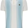 Sterling Blue Buddy Bowling Style Strick-Polo