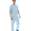 Sterling Blue Don T-Shirt aus strukturiertem Strick