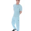 Sterling Blue Don T-Shirt aus strukturiertem Strick