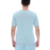 Sterling Blue Don T-Shirt aus strukturiertem Strick