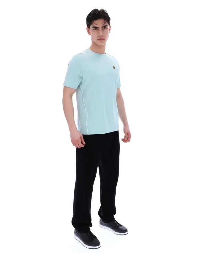 Sterling Blue Lawrenze Fitness-inspiriertes T-Shirt
