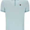 Sterling Blue Marty Zip Polo