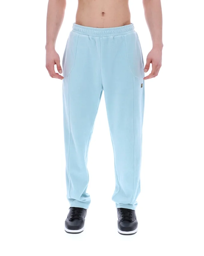 Sterlingblaue Lorrie-Velours-Jogginghose