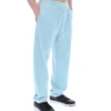 Sterlingblaue Lorrie-Velours-Jogginghose