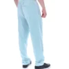 Sterlingblaue Lorrie-Velours-Jogginghose
