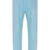 Sterlingblaue Lorrie-Velours-Jogginghose