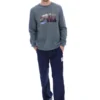 „Stormy Weather“ Len Graphic Crew-Sweatshirt