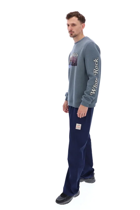 „Stormy Weather“ Len Graphic Crew-Sweatshirt