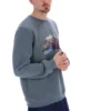 „Stormy Weather“ Len Graphic Crew-Sweatshirt