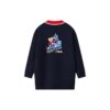 Strickmantel „Navy Red“