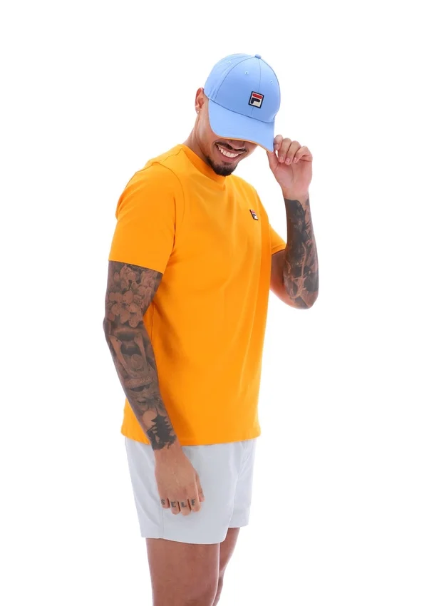 Sunny Essential T-Shirt in leuchtendem Marigold