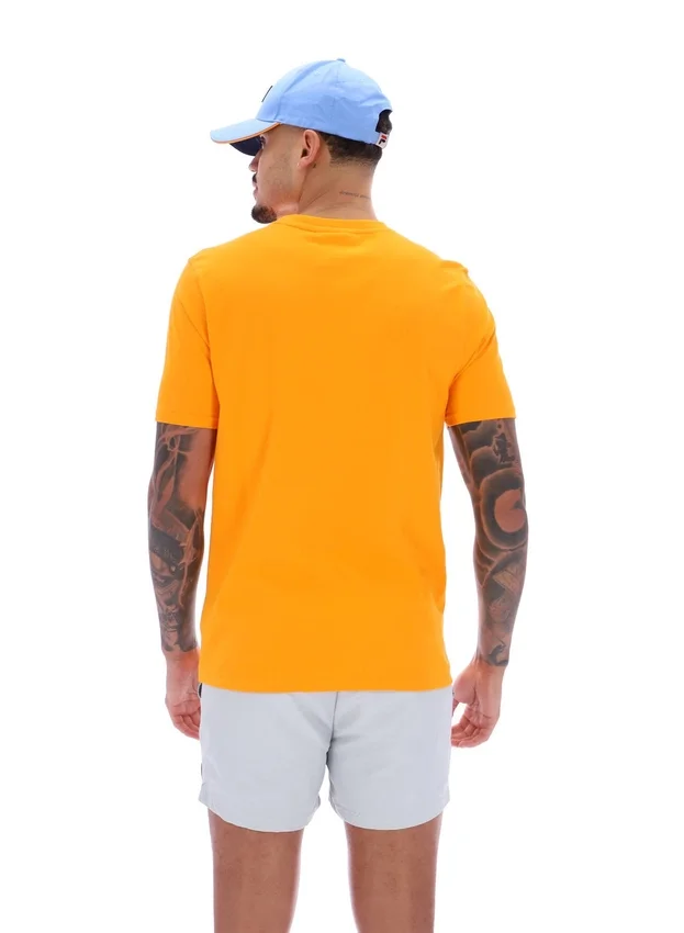 Sunny Essential T-Shirt in leuchtendem Marigold