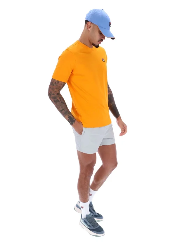 Sunny Essential T-Shirt in leuchtendem Marigold