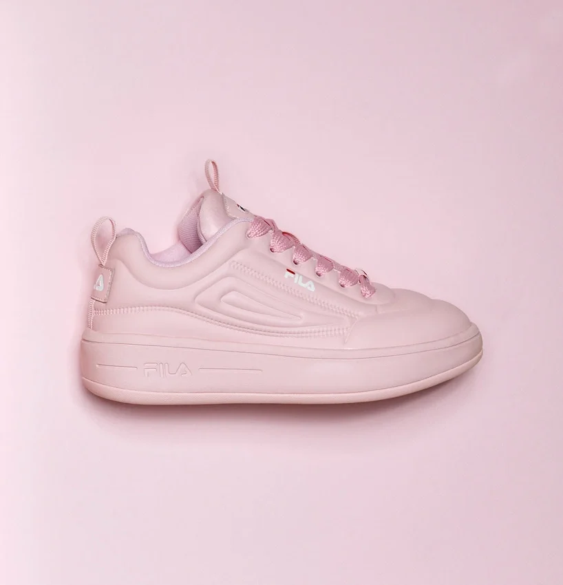 Superbubble-Sneaker in Puderrosa
