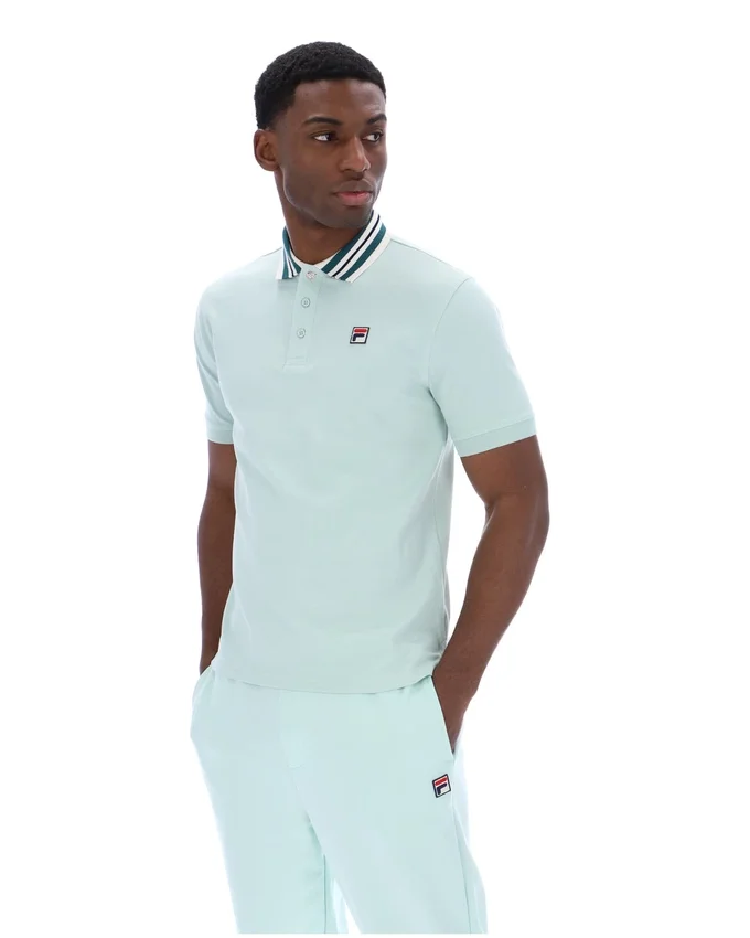 Surf Spray Achille Heritage Tape Basic Polo