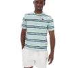 Surf Spray Cesare T-Shirt mit gestreiften Garnfärbungen