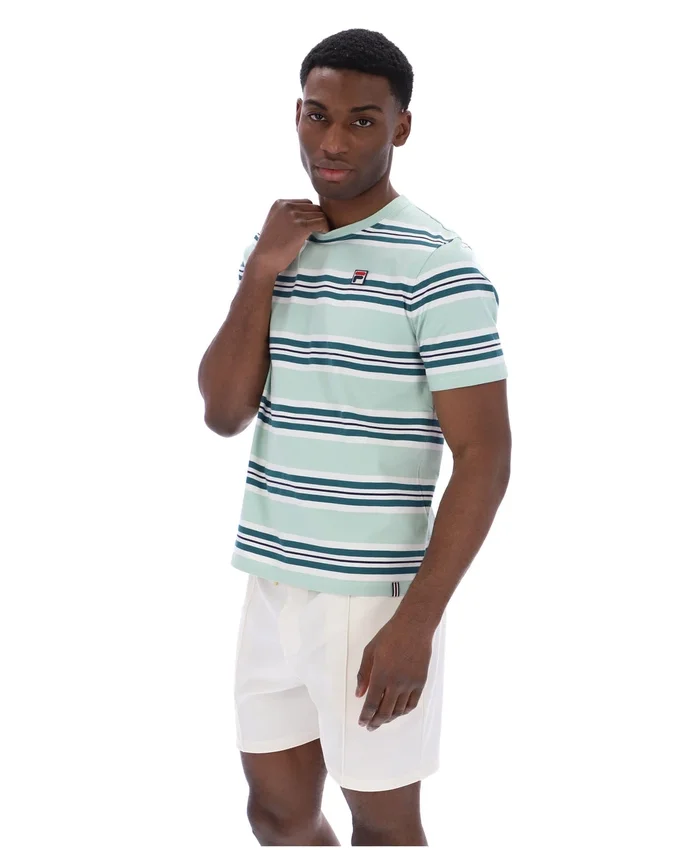Surf Spray Cesare T-Shirt mit gestreiften Garnfärbungen