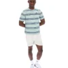 Surf Spray Cesare T-Shirt mit gestreiften Garnfärbungen