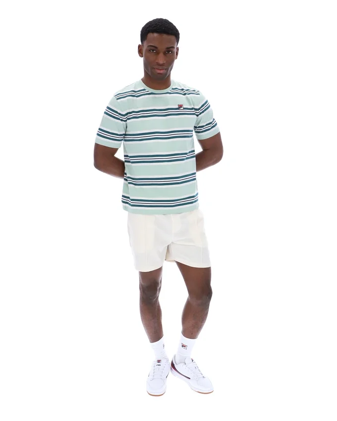 Surf Spray Cesare T-Shirt mit gestreiften Garnfärbungen