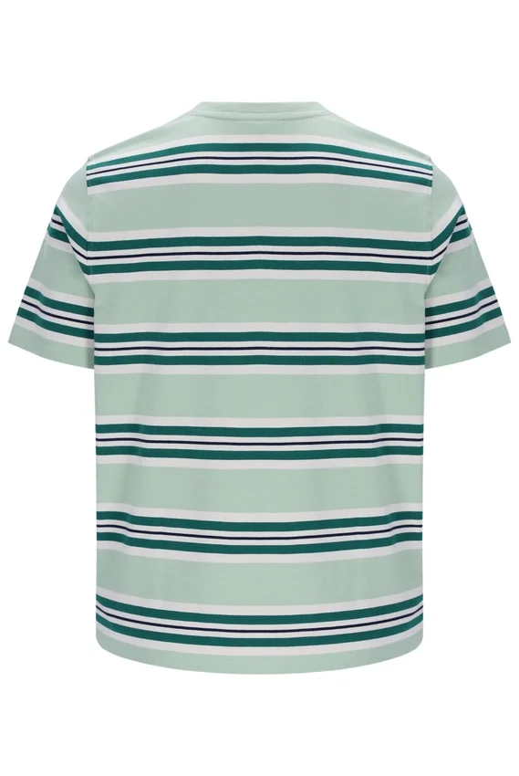 Surf Spray Cesare T-Shirt mit gestreiften Garnfärbungen