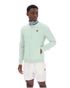 Surf Spray Federico Trainingsjacke mit gestreiftem Kragen