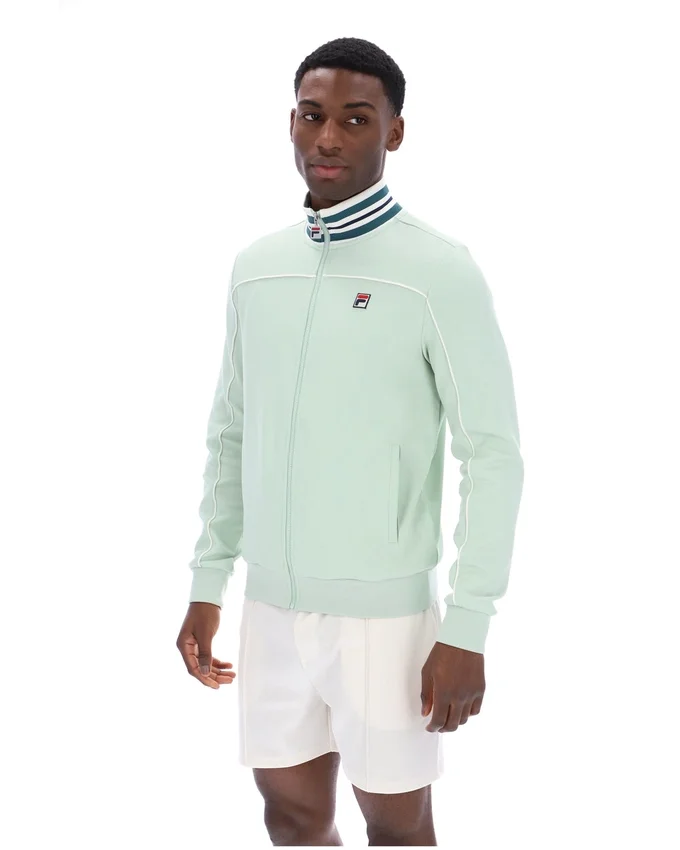 Surf Spray Federico Trainingsjacke mit gestreiftem Kragen