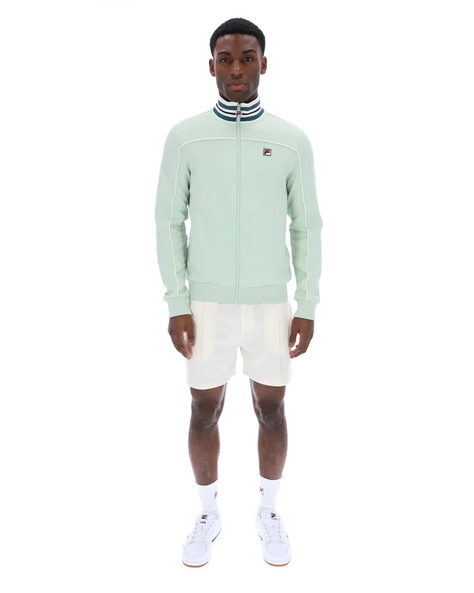 Surf Spray Federico Trainingsjacke mit gestreiftem Kragen