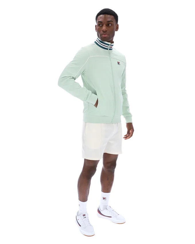 Surf Spray Federico Trainingsjacke mit gestreiftem Kragen