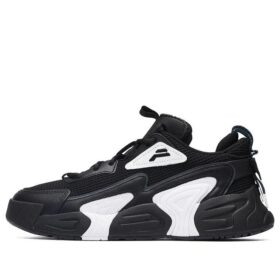 Swarm Low Swirl Sneaker „Black And White“