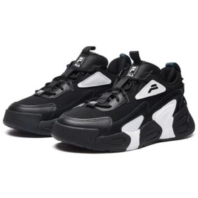 Swarm Low Swirl Sneaker „Black And White“