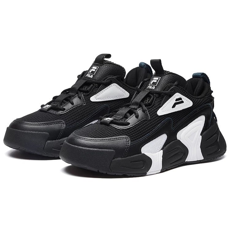 Swarm Low Swirl Sneaker „Black And White“