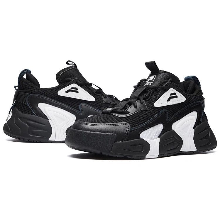Swarm Low Swirl Sneaker „Black And White“