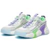 Swarm Low Swirl Sneaker Lila/Weiß/Grau