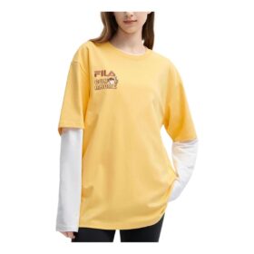 T-Shirt aus der Originale-Kollektion „Gelb“