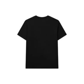 T-Shirt mit Buchstabenlogo, locker sitzend, Rundhalsausschnitt, kurze Ärmel, Shorts, Herren, schwarz