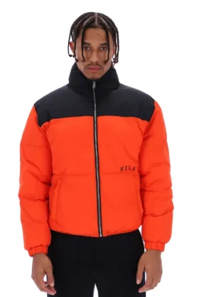 Tangerine Tango Evan Unisex-Pufferjacke mit Einsätzen