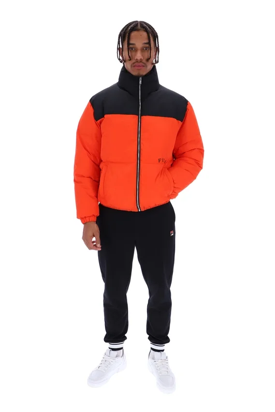 Tangerine Tango Evan Unisex-Pufferjacke mit Einsätzen