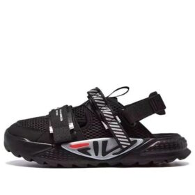 Tank-Sandalen „Black“