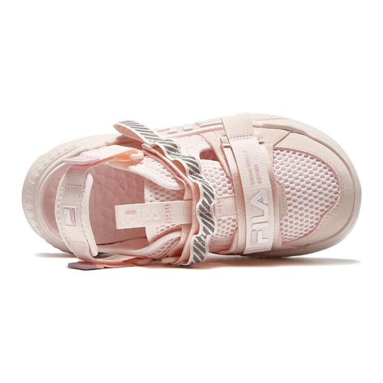 Tank-Sandalen „Pink White“