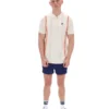 Tapioca Giorgio Häkel-Patchwork-Strick-Polo