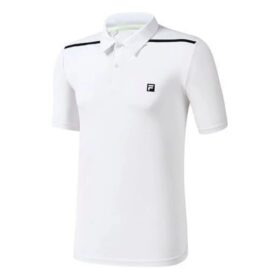 Tennis-Poloshirt mit Athletics-Logo „Weiß“
