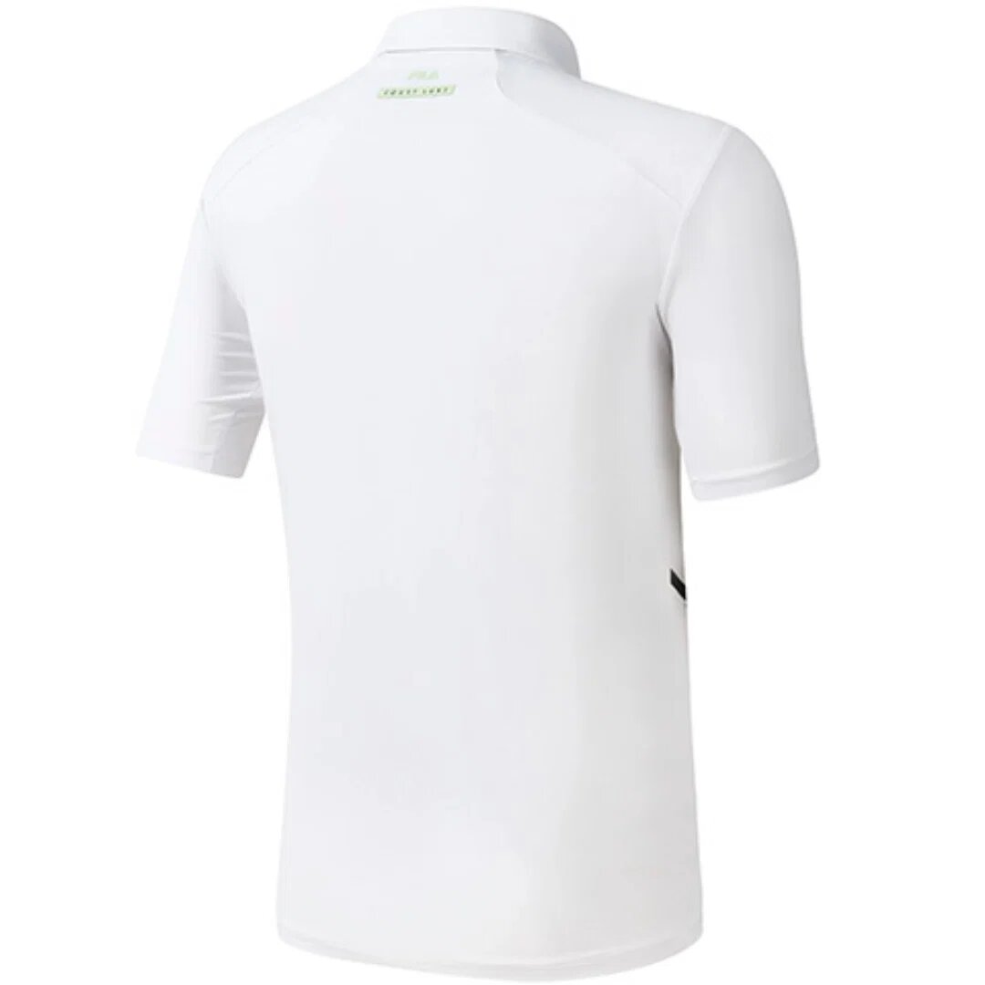 Tennis-Poloshirt mit Athletics-Logo „Weiß“